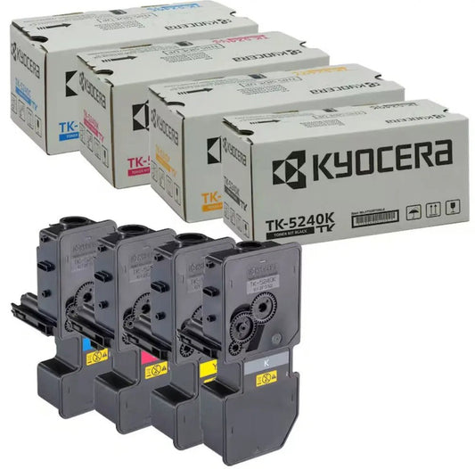 Original Kyocera TK-5240 Set M5526 P5026 cdw /cdn 4 Toner - ShopToner
